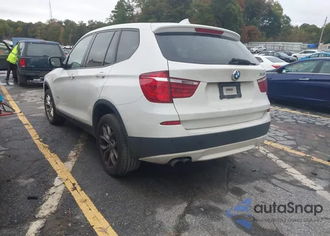 2013 BMW X3 xDrive35I из США, поврежденный, VIN 5UXWX7C58DL980036